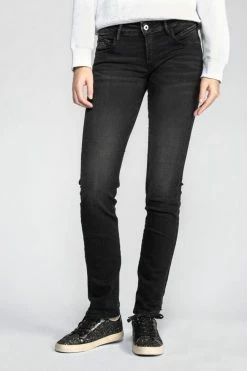 LE TEMPS DES CERISES Haid Pulp Regular Jeans Noir N°1 -Le Temps des Cerises Soldes Magasin 222 jfhaid00w1272 0403 imaged2