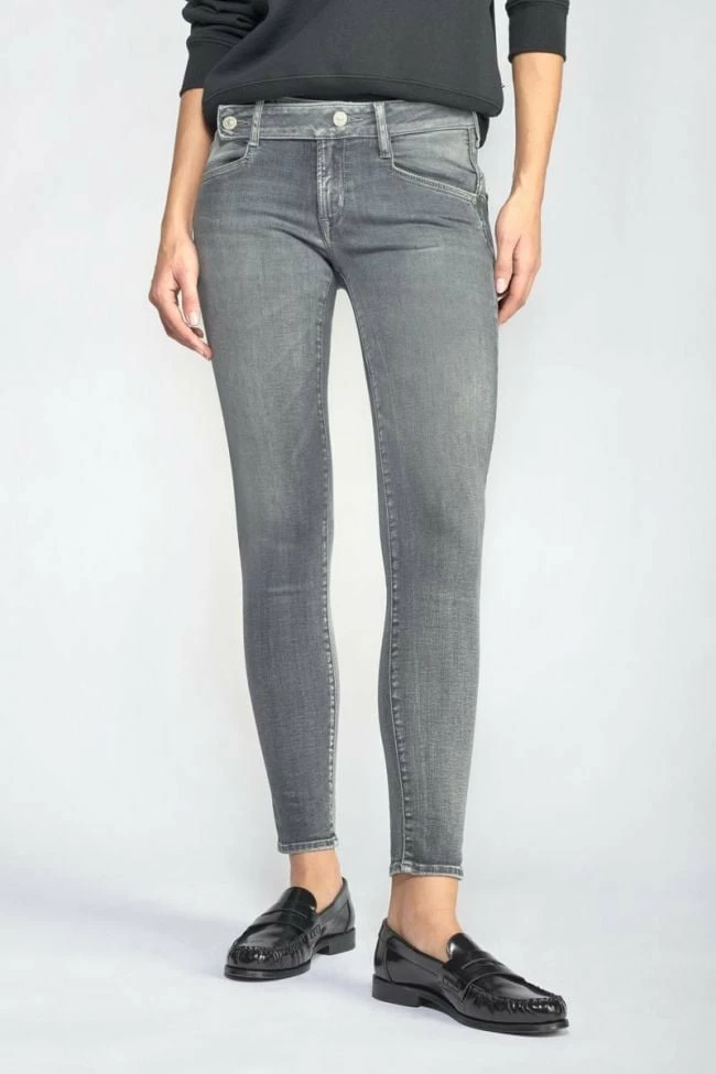 LE TEMPS DES CERISES Jarry Pulp Slim 7/8ème Jeans Gris N°3 4 LE TEMPS DES CERISES Jarry Pulp Slim 7/8ème Jeans Gris N°3 – Image 4