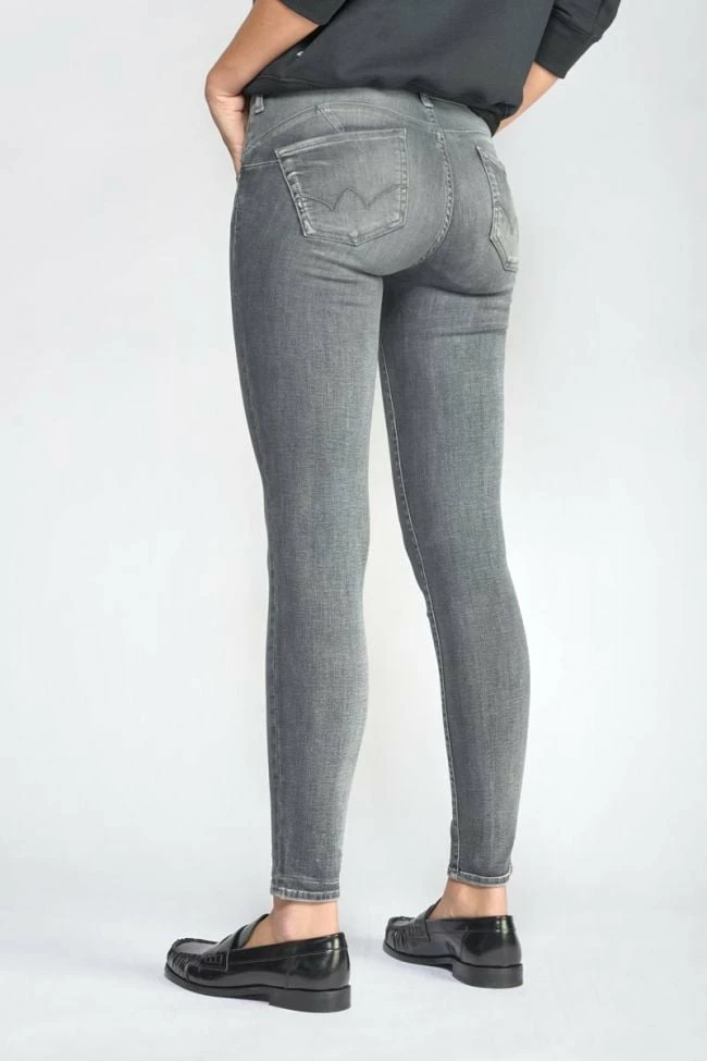 LE TEMPS DES CERISES Jarry Pulp Slim 7/8ème Jeans Gris N°3 2 LE TEMPS DES CERISES Jarry Pulp Slim 7/8ème Jeans Gris N°3 – Image 2