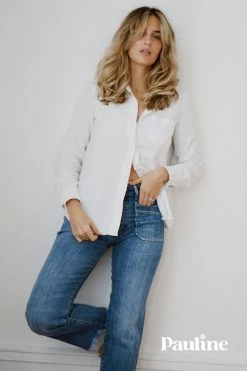 LE TEMPS DES CERISES COLLAB @PAULINETRRS Pablo Taille Haute 7/8ème Jeans Bleu N°4 13 LE TEMPS DES CERISES COLLAB @PAULINETRRS Pablo Taille Haute 7/8ème Jeans Bleu N°4 -Le Temps des Cerises Soldes Magasin 222 jfpricw9090nbpa 3001 imaged4