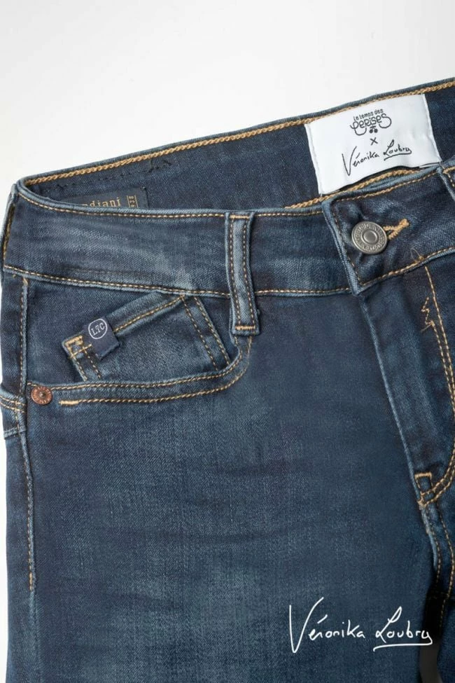 LE TEMPS DES CERISES Pulp Slim By Véronika Loubry Jeans Bleu N°1 6 LE TEMPS DES CERISES Pulp Slim By Véronika Loubry Jeans Bleu N°1 – Image 6
