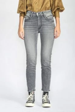 LE TEMPS DES CERISES Vex Pulp Regular Taille Haute 7/8ème Jeans Gris N°2 11 LE TEMPS DES CERISES Vex Pulp Regular Taille Haute 7/8ème Jeans Gris N°2 -Le Temps des Cerises Soldes Magasin 222 jfvex000w1378 0003 imaged2
