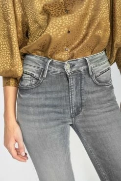 LE TEMPS DES CERISES Vex Pulp Regular Taille Haute 7/8ème Jeans Gris N°2 13 LE TEMPS DES CERISES Vex Pulp Regular Taille Haute 7/8ème Jeans Gris N°2 -Le Temps des Cerises Soldes Magasin 222 jfvex000w1378 0003 imaged5