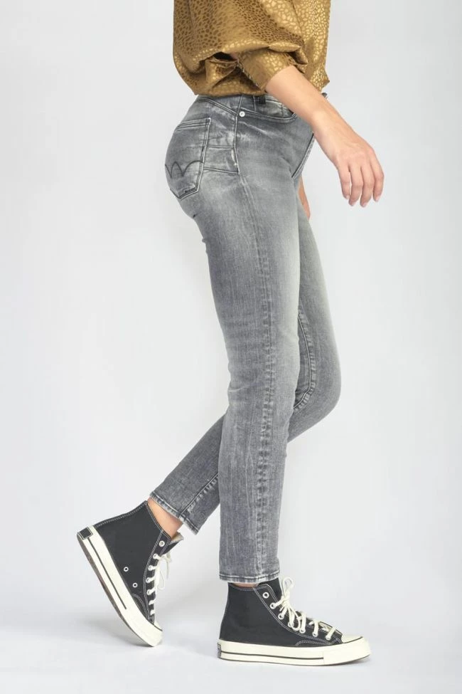 LE TEMPS DES CERISES Vex Pulp Regular Taille Haute 7/8ème Jeans Gris N°2 7 LE TEMPS DES CERISES Vex Pulp Regular Taille Haute 7/8ème Jeans Gris N°2 – Image 7