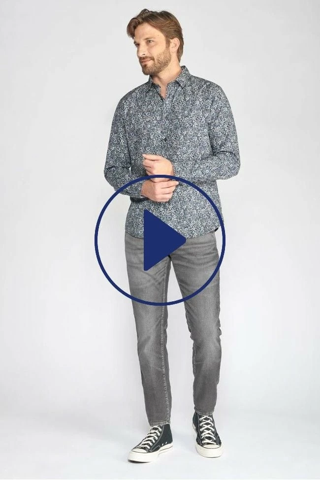 LE TEMPS DES CERISES Jogg 700/11 Adjusted Jeans Gris N°1 2 LE TEMPS DES CERISES Jogg 700/11 Adjusted Jeans Gris N°1 – Image 2