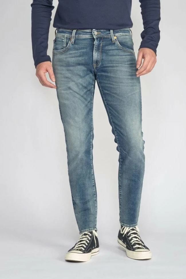 LE TEMPS DES CERISES Jogg 700/11 Adjusted Jeans Vintage Bleu N°4 2 LE TEMPS DES CERISES Jogg 700/11 Adjusted Jeans Vintage Bleu N°4 – Image 2
