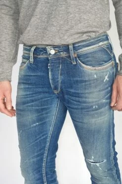 LE TEMPS DES CERISES Marvin 700/11 Adjusted Jeans Destroy Vintage Bleu N°2 15 LE TEMPS DES CERISES Marvin 700/11 Adjusted Jeans Destroy Vintage Bleu N°2 -Le Temps des Cerises Soldes Magasin 222 jh711marw4064 3001 imaged5