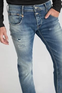 LE TEMPS DES CERISES Bellarys 800/12 Regular Jeans Destroy Vintage Bleu N°3 9 LE TEMPS DES CERISES Bellarys 800/12 Regular Jeans Destroy Vintage Bleu N°3 -Le Temps des Cerises Soldes Magasin 222 jh812belw6016 3001 imaged1