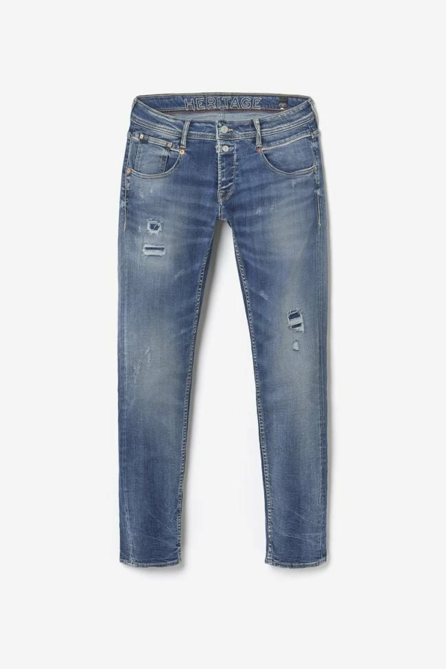 LE TEMPS DES CERISES Bellarys 800/12 Regular Jeans Destroy Vintage Bleu N°3 7 LE TEMPS DES CERISES Bellarys 800/12 Regular Jeans Destroy Vintage Bleu N°3 – Image 7