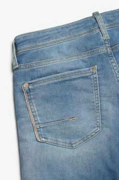 LE TEMPS DES CERISES Bermuda Jogg Lo Bleu Clair Délavé -Le Temps des Cerises Soldes Magasin 231 bjogglo0w5107 3001 imaged4