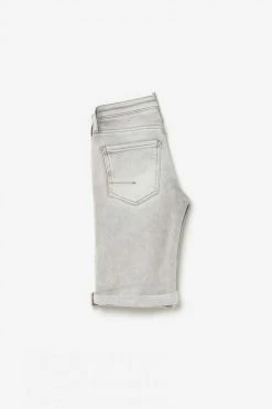 LE TEMPS DES CERISES Bermuda Jogg Lo Gris Clair Délavé -Le Temps des Cerises Soldes Magasin 231 bjogglo0w5126 0003 imaged6