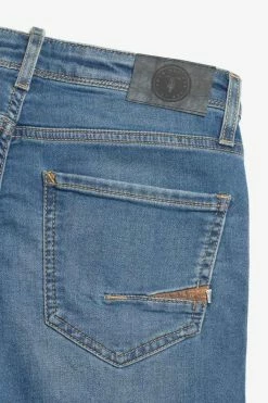 LE TEMPS DES CERISES Bermuda Jogg Lo Bleu Délavé -Le Temps des Cerises Soldes Magasin 231 bjogglo0w5160 3001 imaged1