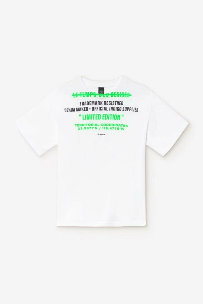 LE TEMPS DES CERISES T-shirt Mochibo Blanc Imprimé 1 LE TEMPS DES CERISES T-shirt Mochibo Blanc Imprimé