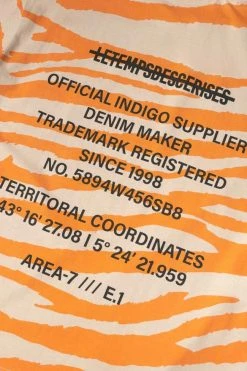 LE TEMPS DES CERISES T-shirt Zabrabo Zébré Beige Et Orange Imprimé 8 LE TEMPS DES CERISES T-shirt Zabrabo Zébré Beige Et Orange Imprimé -Le Temps des Cerises Soldes Magasin 231 bzabrabo00000mc 0406 imaged1