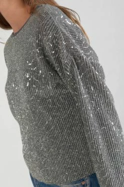 LE TEMPS DES CERISES Top Able Argenté -Le Temps des Cerises Soldes Magasin 231 fable00000000ml 1149 imaged2