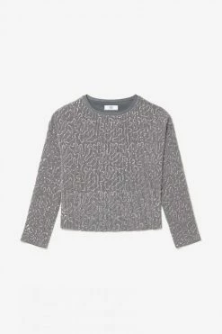 LE TEMPS DES CERISES Top Able Argenté -Le Temps des Cerises Soldes Magasin 231 fable00000000ml 1149 imaged8