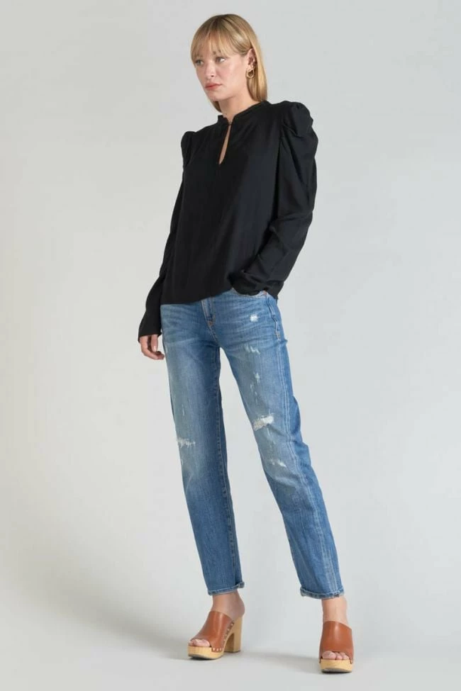 LE TEMPS DES CERISES Blouse Sterenn Noire 6 LE TEMPS DES CERISES Blouse Sterenn Noire – Image 6