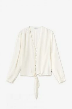 LE TEMPS DES CERISES Blouse Tala En Jacquard Crème 13 LE TEMPS DES CERISES Blouse Tala En Jacquard Crème -Le Temps des Cerises Soldes Magasin 231 ftala00000000ml 1132 imaged8