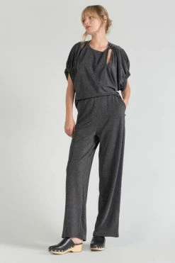 LE TEMPS DES CERISES Top Winslet Noir Irisé -Le Temps des Cerises Soldes Magasin 231 fwinslet00000mc 0001 imaged7