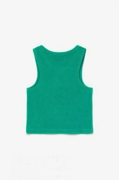 LE TEMPS DES CERISES Top Court Bialagi Vert Tropical -Le Temps des Cerises Soldes Magasin 231 gbialagi00000sm 3248 imaged1