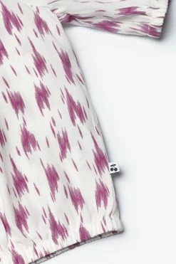 LE TEMPS DES CERISES Top Court Jilogi à Motif Violet -Le Temps des Cerises Soldes Magasin 231 gjilogi000000mc 5100 imaged1