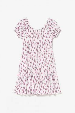 LE TEMPS DES CERISES Robe Kylagi à Motif Violet