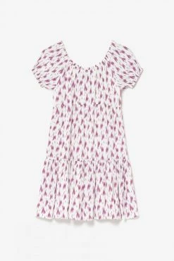 LE TEMPS DES CERISES Robe Kylagi à Motif Violet -Le Temps des Cerises Soldes Magasin 231 gkylagi000000mc 5100 imaged4