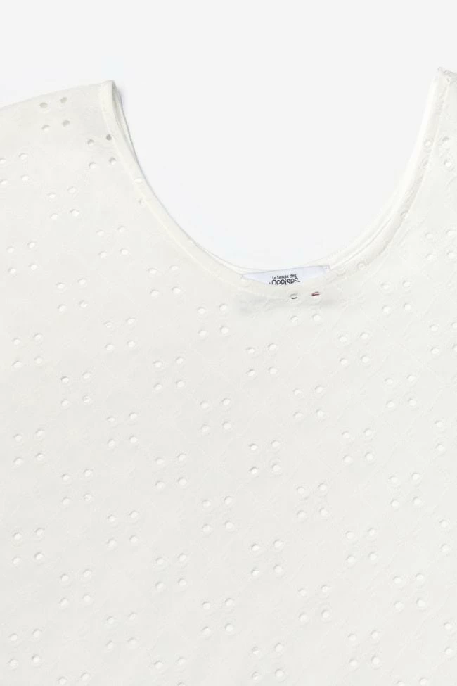 LE TEMPS DES CERISES Top Pedrinagi Blanc 3 LE TEMPS DES CERISES Top Pedrinagi Blanc – Image 3