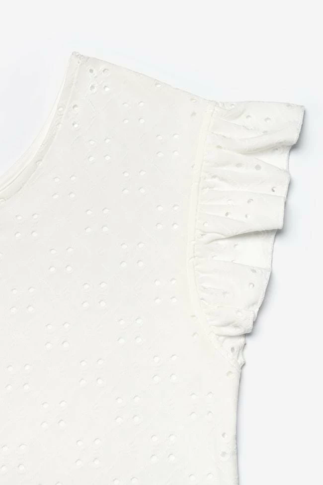 LE TEMPS DES CERISES Top Pedrinagi Blanc 2 LE TEMPS DES CERISES Top Pedrinagi Blanc – Image 2