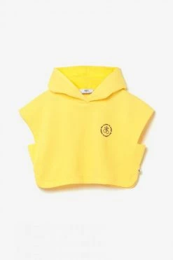 LE TEMPS DES CERISES Sweat Court Shergi Jaune -Le Temps des Cerises Soldes Magasin 231 gshergi000000sm 2021 imaged4