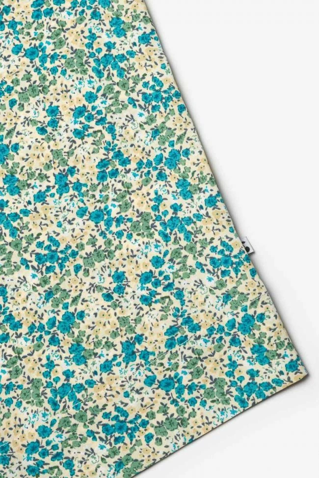 LE TEMPS DES CERISES Robe Tategi à Motif Floral Vert 3 LE TEMPS DES CERISES Robe Tategi à Motif Floral Vert – Image 3