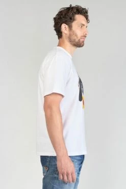 LE TEMPS DES CERISES T-shirt Andler Blanc Imprimé 12 LE TEMPS DES CERISES T-shirt Andler Blanc Imprimé -Le Temps des Cerises Soldes Magasin 231 handler000000mc 1001 imaged5