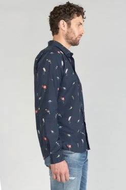 LE TEMPS DES CERISES Chemise Birdy à Motif Oiseaux -Le Temps des Cerises Soldes Magasin 231 hbirdy0000000ml 3223 imaged1