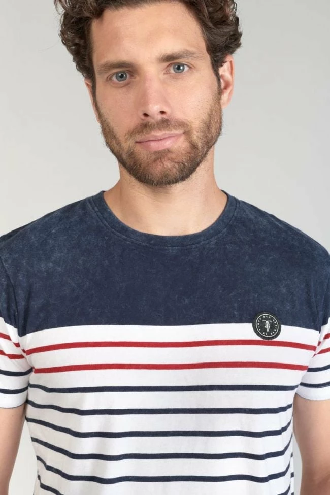 LE TEMPS DES CERISES T-shirt Blank à Rayures 3 LE TEMPS DES CERISES T-shirt Blank à Rayures – Image 3