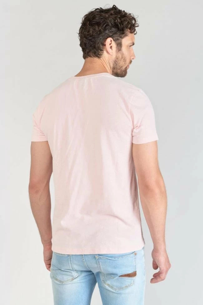 LE TEMPS DES CERISES T-shirt Brezol Rose Clair 2 LE TEMPS DES CERISES T-shirt Brezol Rose Clair – Image 2