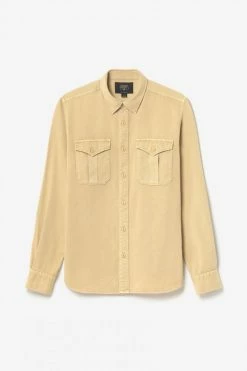 LE TEMPS DES CERISES Surchemise Carel Beige Sable 17 LE TEMPS DES CERISES Surchemise Carel Beige Sable -Le Temps des Cerises Soldes Magasin 231 hcarel0000000ml 2076 imaged8