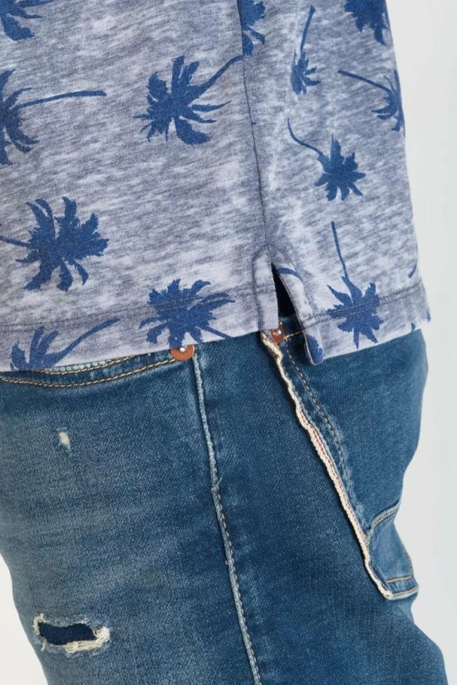 LE TEMPS DES CERISES Polo Chevy à Motif Palmier 4 LE TEMPS DES CERISES Polo Chevy à Motif Palmier – Image 4