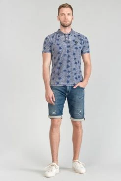 LE TEMPS DES CERISES Polo Chevy à Motif Palmier 12 LE TEMPS DES CERISES Polo Chevy à Motif Palmier -Le Temps des Cerises Soldes Magasin 231 hchevy0000000mc 3305 imaged5