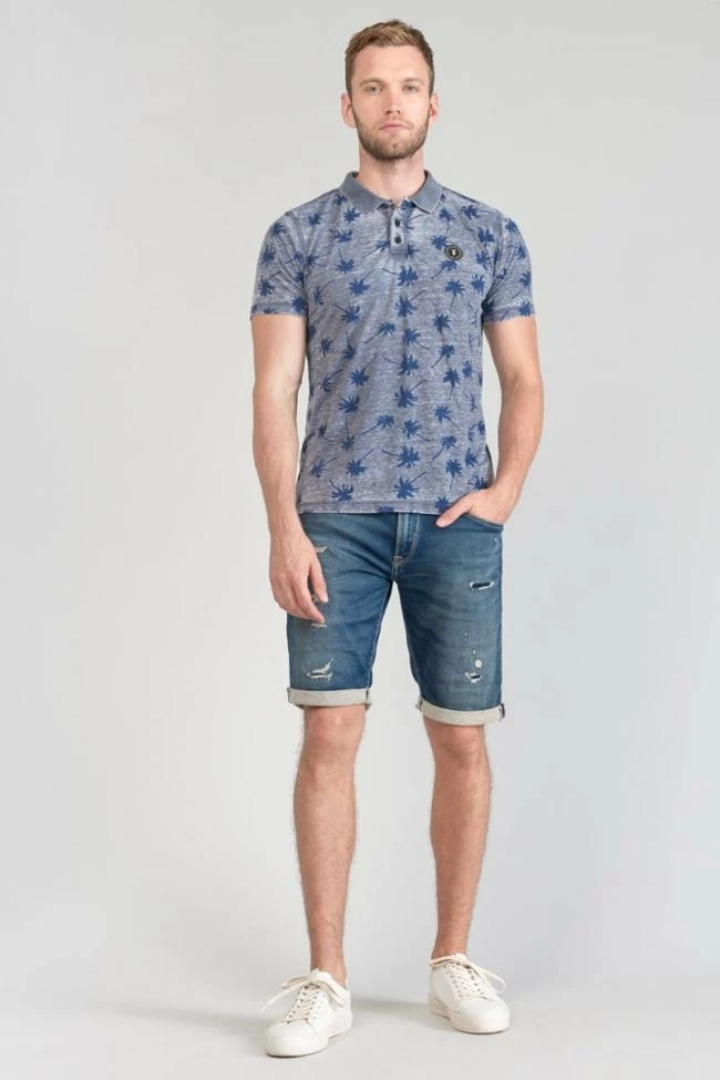 LE TEMPS DES CERISES Polo Chevy à Motif Palmier 6 LE TEMPS DES CERISES Polo Chevy à Motif Palmier – Image 6