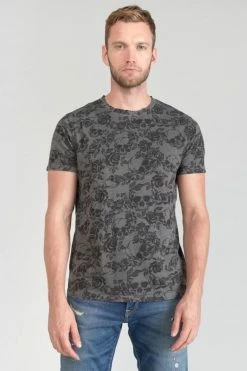 LE TEMPS DES CERISES T-shirt Facto Gris Et Noir 9 LE TEMPS DES CERISES T-shirt Facto Gris Et Noir -Le Temps des Cerises Soldes Magasin 231 hfacto0000000mc 0371 imaged1