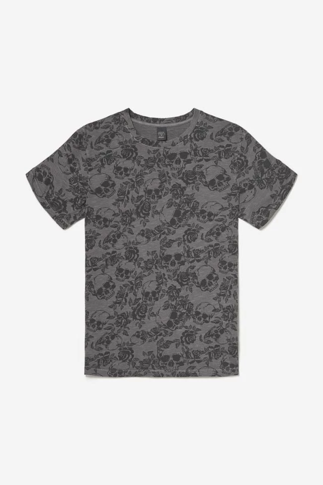 LE TEMPS DES CERISES T-shirt Facto Gris Et Noir 7 LE TEMPS DES CERISES T-shirt Facto Gris Et Noir – Image 7