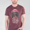 LE TEMPS DES CERISES T-shirt Gregor Lie De Vin Imprimé