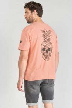 LE TEMPS DES CERISES T-shirt Holo Corail Imprimé -Le Temps des Cerises Soldes Magasin 231 hholo00000000mc 1012 imaged6
