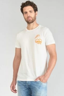 LE TEMPS DES CERISES T-shirt Ian Blanc Imprimé -Le Temps des Cerises Soldes Magasin 231 hian000000000mc 1041 imaged1
