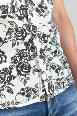 LE TEMPS DES CERISES Chemise Krift à Motif Crâne 11 LE TEMPS DES CERISES Chemise Krift à Motif Crâne -Le Temps des Cerises Soldes Magasin 231 hkrift0000000mc 1041 imaged4