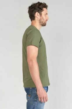 LE TEMPS DES CERISES T-shirt Machida Kaki Imprimé -Le Temps des Cerises Soldes Magasin 231 hmachida00000mc 9136 imaged4