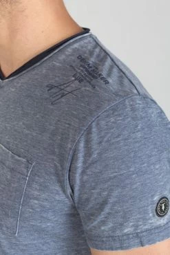 LE TEMPS DES CERISES T-shirt Mavoc Bleu Chiné Délavé 11 LE TEMPS DES CERISES T-shirt Mavoc Bleu Chiné Délavé -Le Temps des Cerises Soldes Magasin 231 hmavoc0000000mc 3305 imaged2