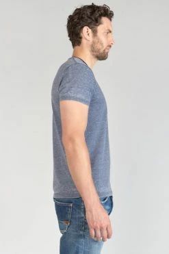 LE TEMPS DES CERISES T-shirt Mavoc Bleu Chiné Délavé 12 LE TEMPS DES CERISES T-shirt Mavoc Bleu Chiné Délavé -Le Temps des Cerises Soldes Magasin 231 hmavoc0000000mc 3305 imaged4