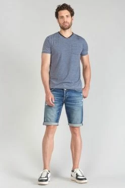 LE TEMPS DES CERISES T-shirt Mavoc Bleu Chiné Délavé 13 LE TEMPS DES CERISES T-shirt Mavoc Bleu Chiné Délavé -Le Temps des Cerises Soldes Magasin 231 hmavoc0000000mc 3305 imaged5