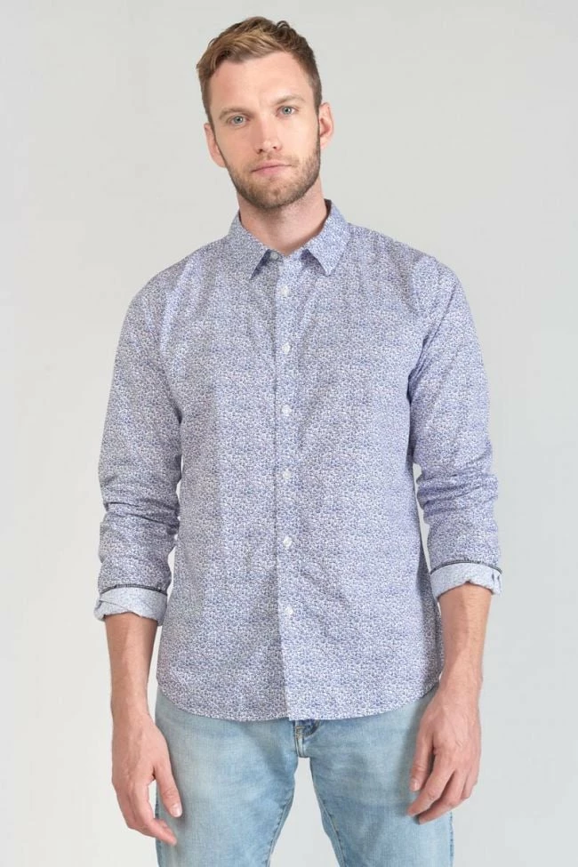 LE TEMPS DES CERISES Chemise Meta à Motif Fleuri 1 LE TEMPS DES CERISES Chemise Meta à Motif Fleuri